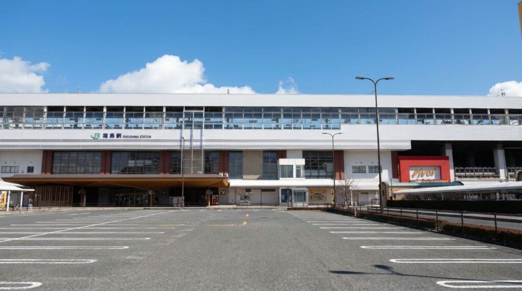 福島駅西口外観